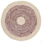 Safavieh 5 x 5 ft. Cape Cod Collection Global Round Hand Woven RugRust & Natural CAP210P-5R - alternate 5